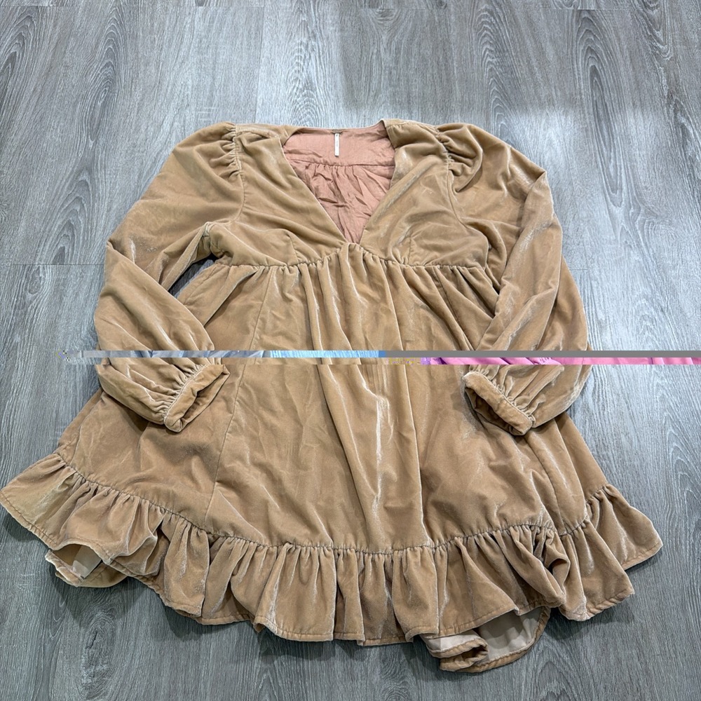 Free People Estella Velvet Mini Size S